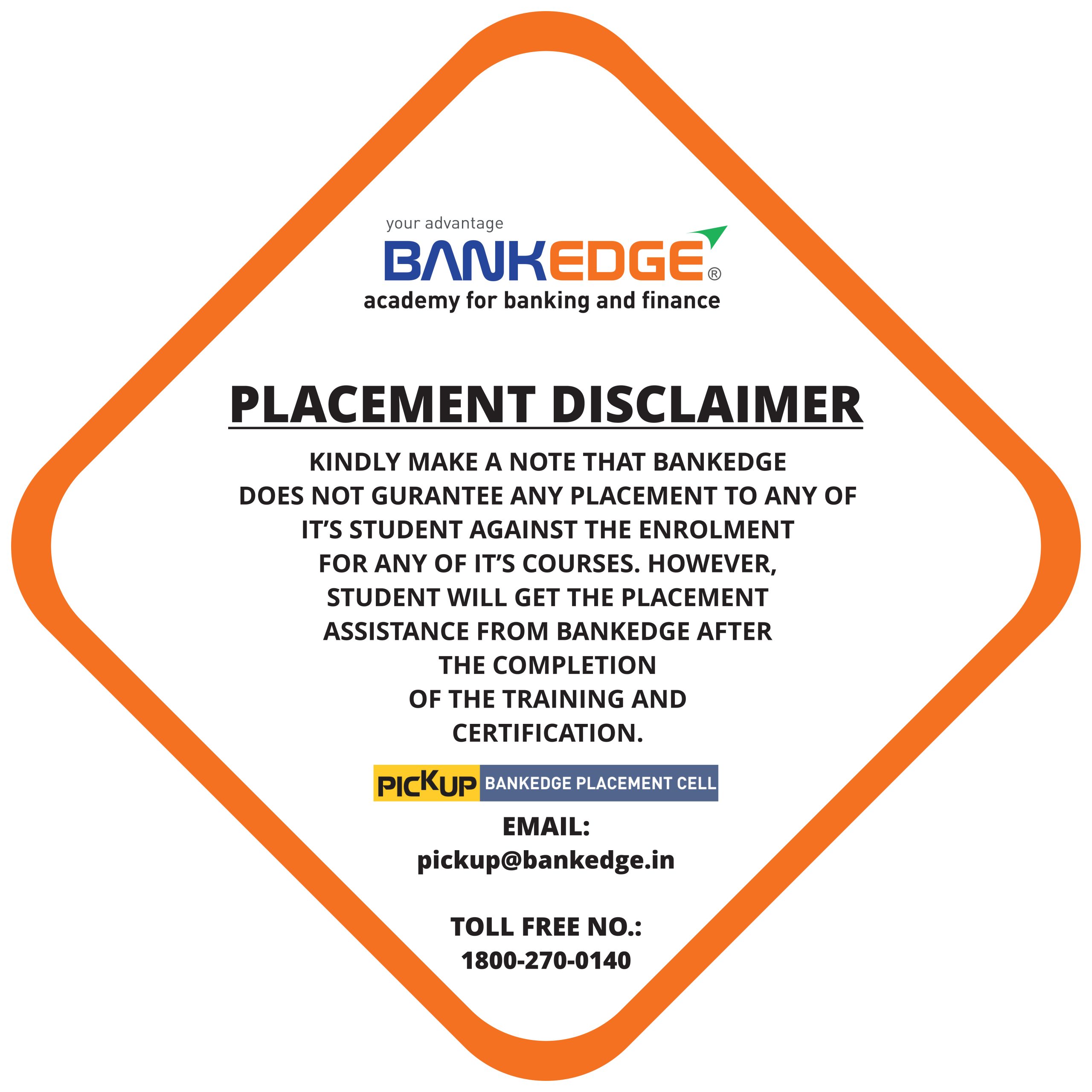 Placement Disclaimer