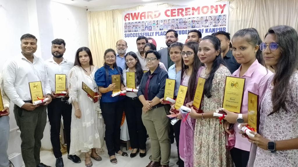 Bankedge Academy Kanpur felicitates successfully placed candidates in leading Private Banks and Financial Institutions
