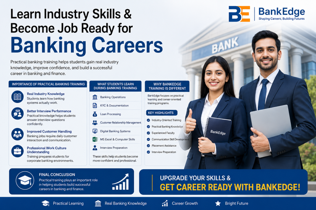 How Practical Banking Training Helps Students Get Faster Job Opportunities