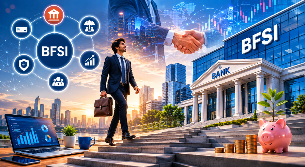 Why BFSI Sector is One of the Fastest Growing Industries in India